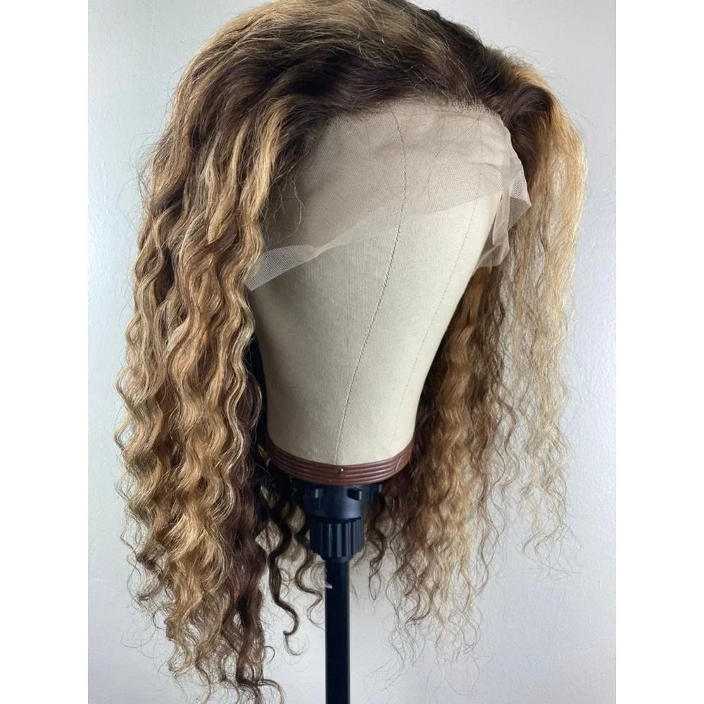 Highlight Blonde Human Hair Wig